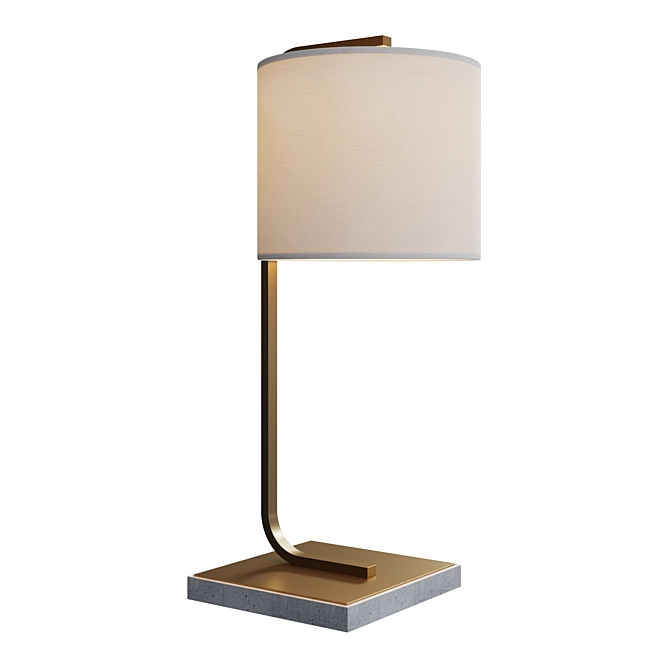 Elegant Table Lamp 22-89016 3D model image 2