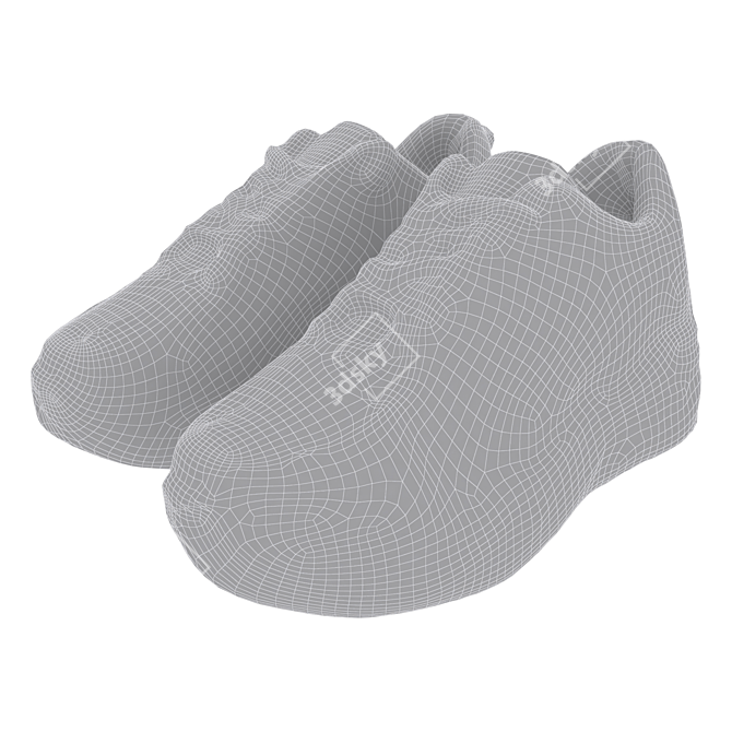 Sleek Model Shoes 50 3D model image 5