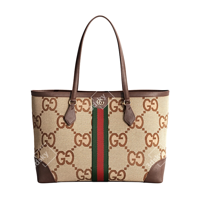 Gucci Ophidia Jumbo Shopping Tote 3D model image 2