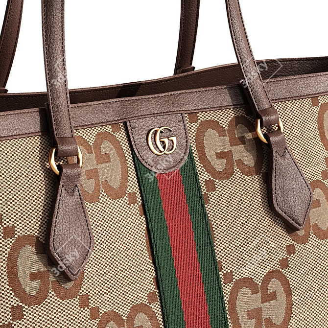 Gucci Ophidia Jumbo Shopping Tote 3D model image 3