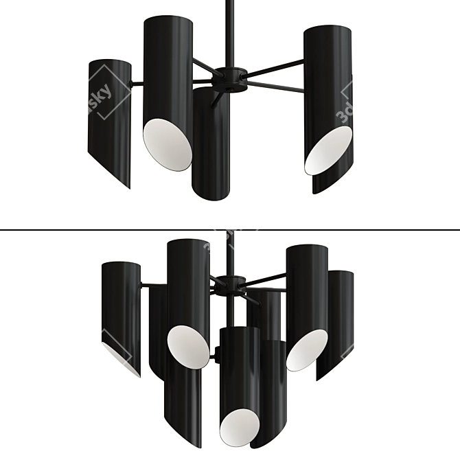 Elegant Trentino Chandelier for You 3D model image 1