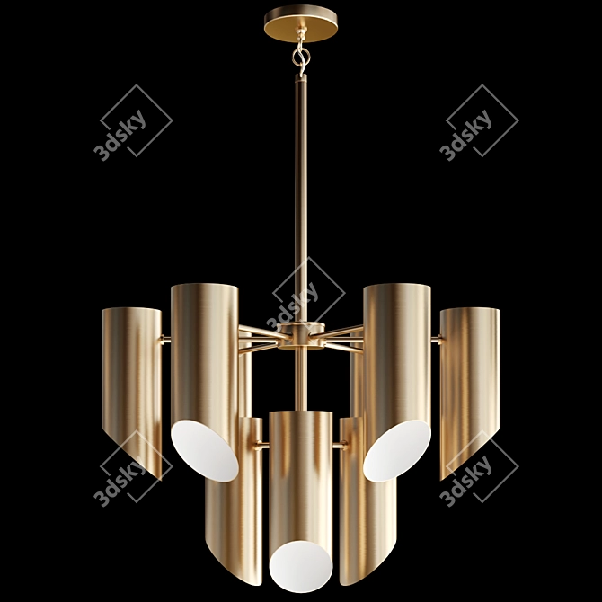 Elegant Trentino Chandelier for You 3D model image 3