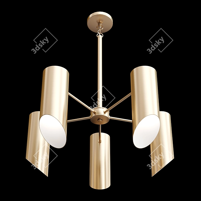 Elegant Trentino Chandelier for You 3D model image 4