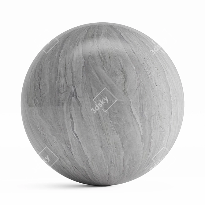 High-detail Marble Stone Material 3D model image 5