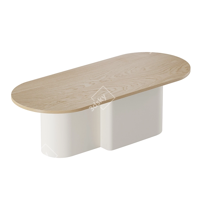 Contemporary Looi Coffee Table 3D model image 4