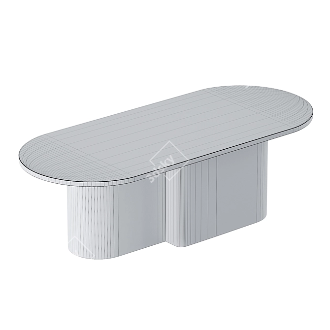 Contemporary Looi Coffee Table 3D model image 5