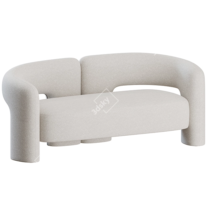 Modern Dudet Sofa by Cassina 3D model image 5