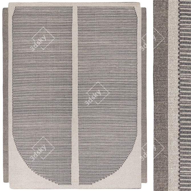 Vice Versa Collection Carpets by CC TAPIS 3D model image 2