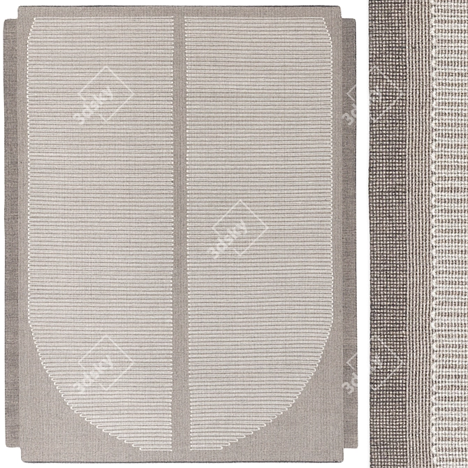 Vice Versa Collection Carpets by CC TAPIS 3D model image 3