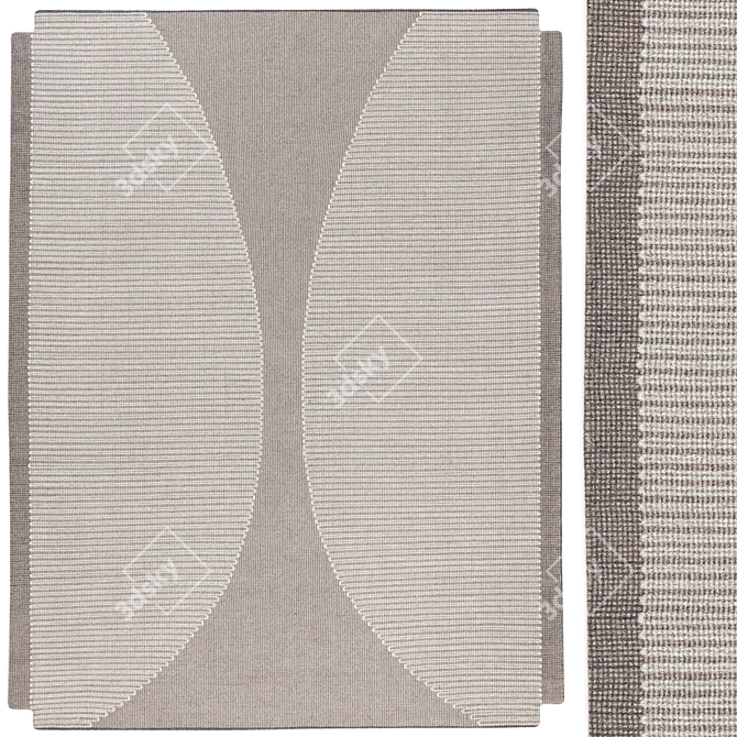 Vice Versa Collection Carpets by CC TAPIS 3D model image 5