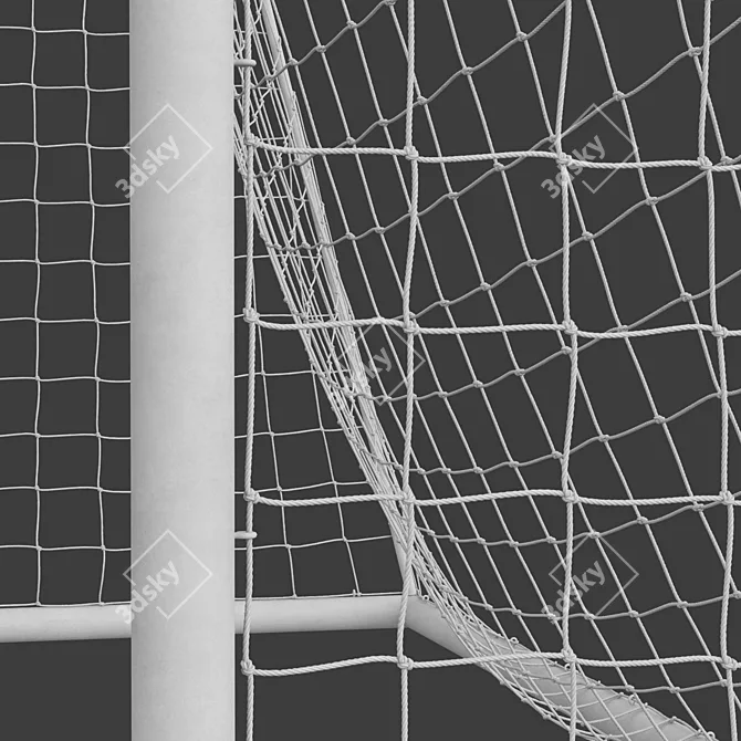 Indoor/Outdoor Mini Football Goal/Gate 3D model image 5