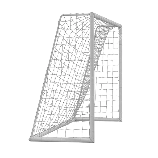 Indoor/Outdoor Mini Football Goal/Gate 3D model image 7