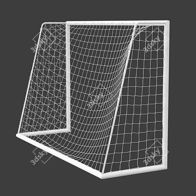 Indoor/Outdoor Mini Football Goal/Gate 3D model image 10