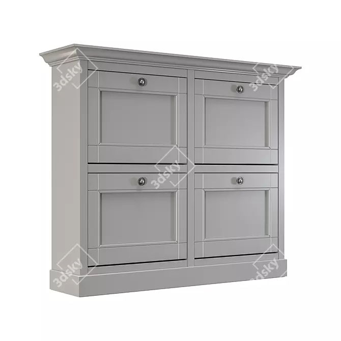 Dantone Home Shoe Cabinet 3D model image 3