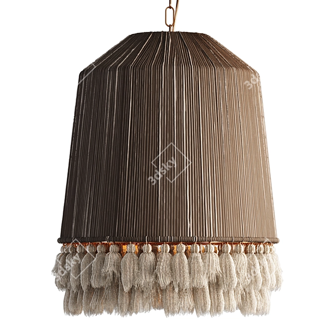 Boho Rara Pendant Lamp, 3D Model 3D model image 9