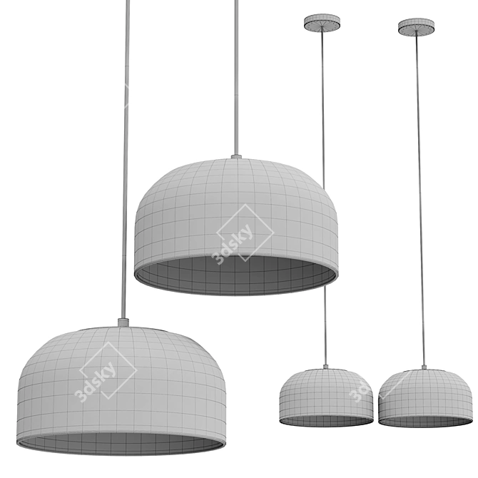 Aromas Pendant Light Touches 3D model image 5