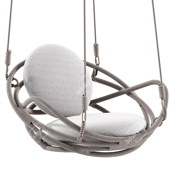 Brazilian Designer Pua Swing Sculpture 3D model image 3