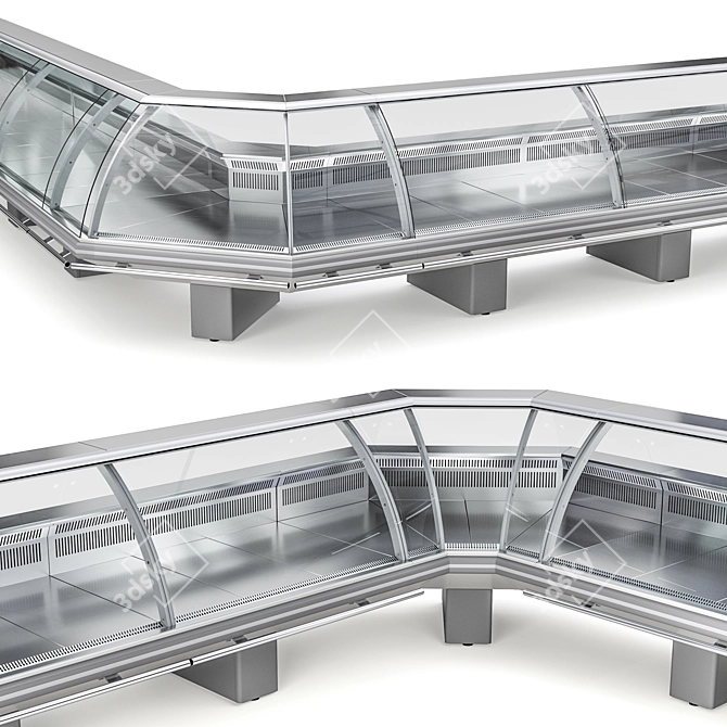 Parabel Cold Display Unit 3D model image 2