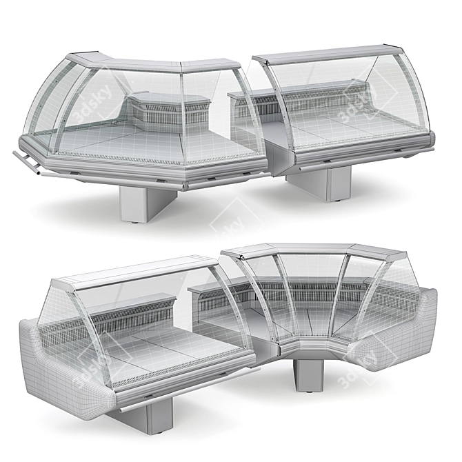 Parabel Cold Display Unit 3D model image 3