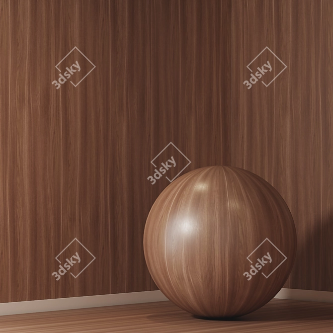 4K Seamless Wood Texture Set 3D model image 1