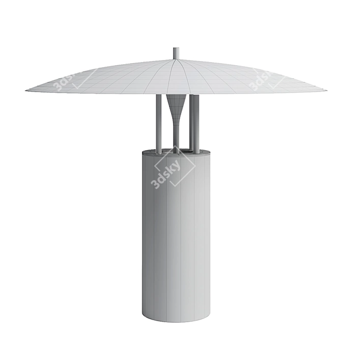 Moonlight Glow Table Lamp 3D model image 3