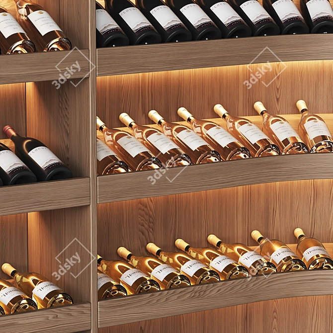 Luxury Wine Cellar 3D Models 3D model image 3