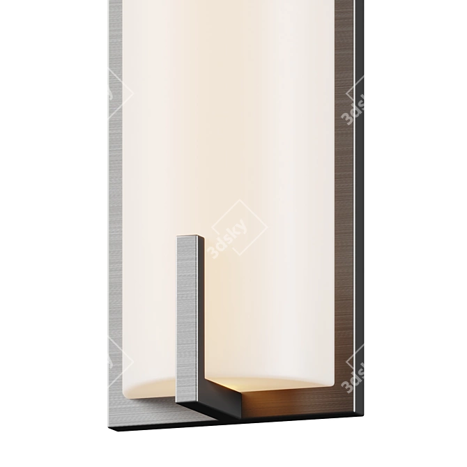 Modern LED Vanity Light: Edge 3D model image 3