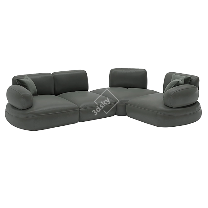 Natuzzi Italia Snail Sofa Download 3D model image 2