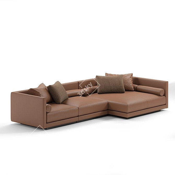 Fendi Taiko Sofa 2015 Collection 3D model image 2