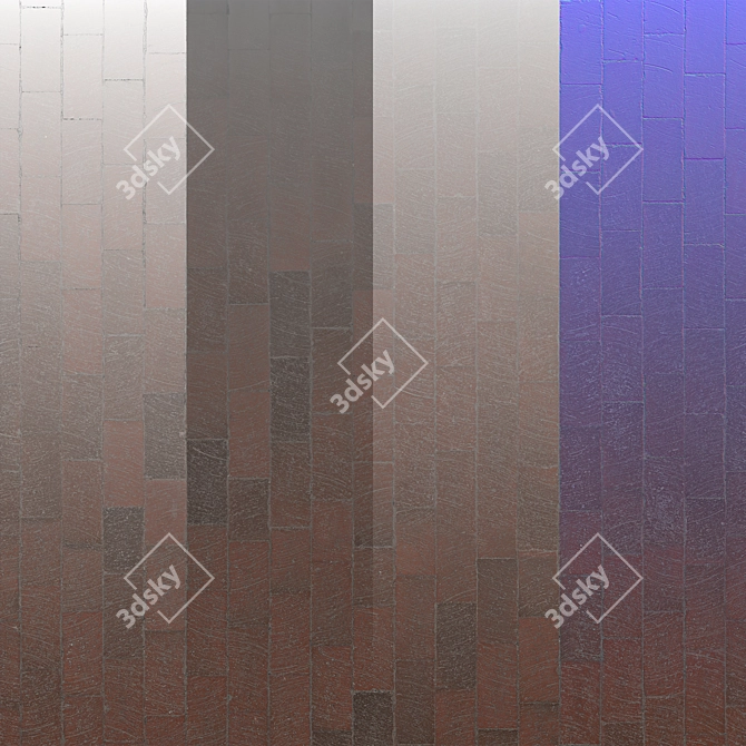 Displacement Modifier Brick Texture Pack 3D model image 3