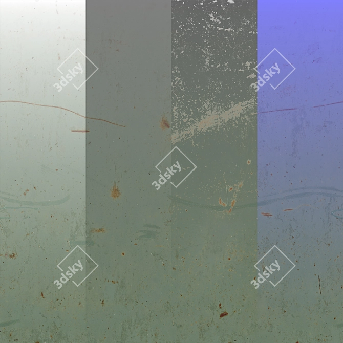 Displacement Modifier Metal Texture 3D model image 3