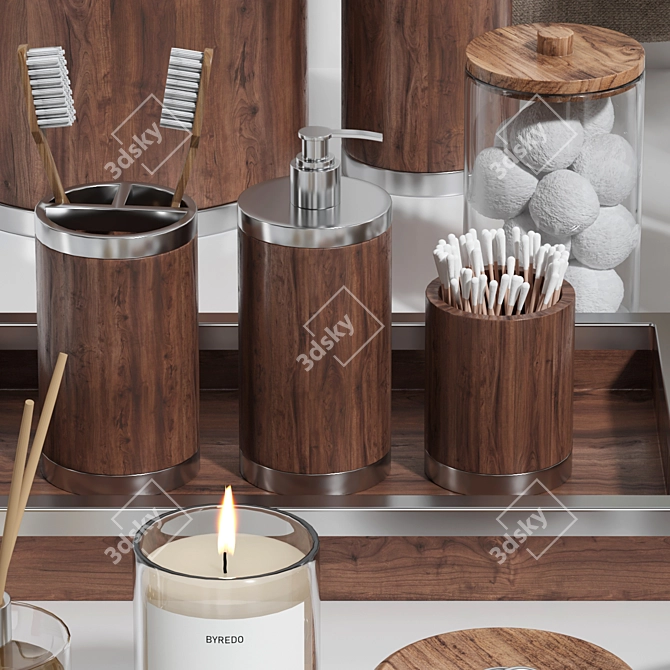 High Res Bathroom Accessories Pack 3D model image 2