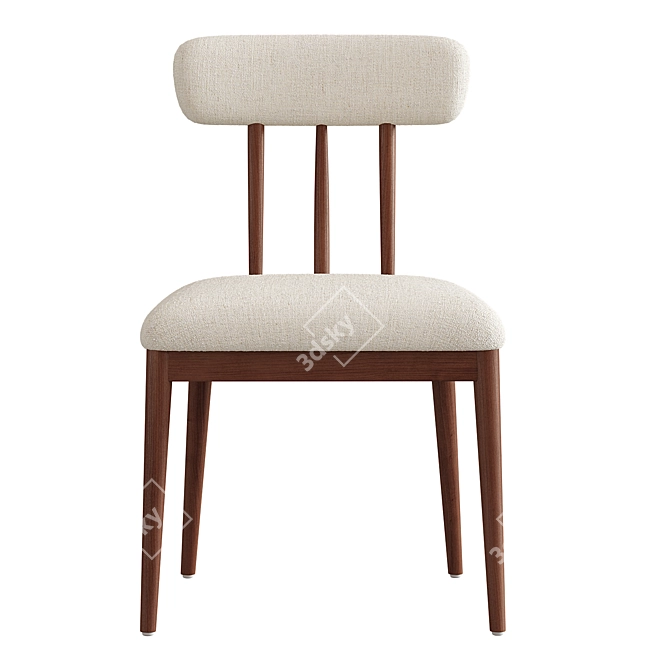 Modern Arcos Dining Chair Set 3D model image 2