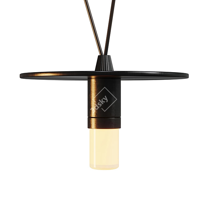  Minimalist Elegance Pendant Light 3D model image 3