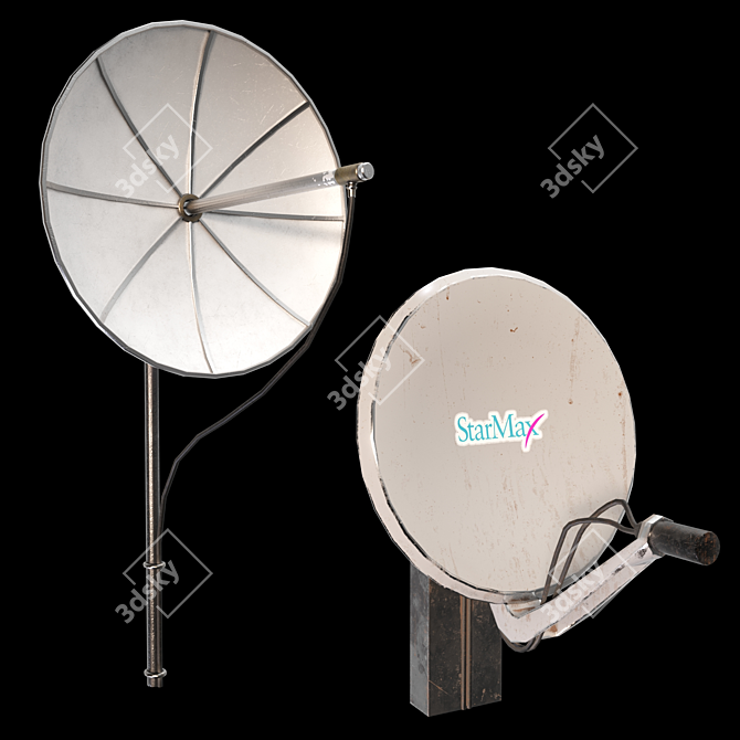  Versatile Antenna Pack 1 3D model image 2