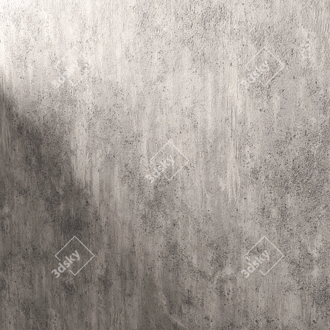 Seamless Concrete Texture Pack 3D model image 2