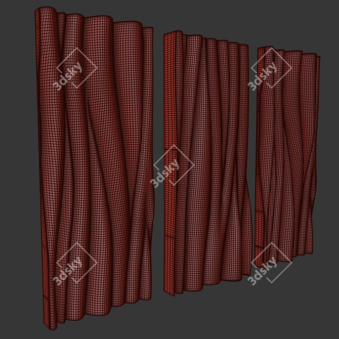 Flexible Frame Set for Interiors 3D model image 5