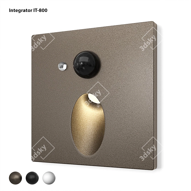 Motion Sensor LED Step Light 3D model image 1