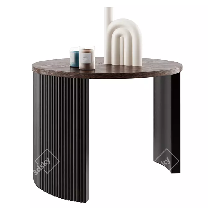 Bristol Collection H&M Home Table 3D model image 1