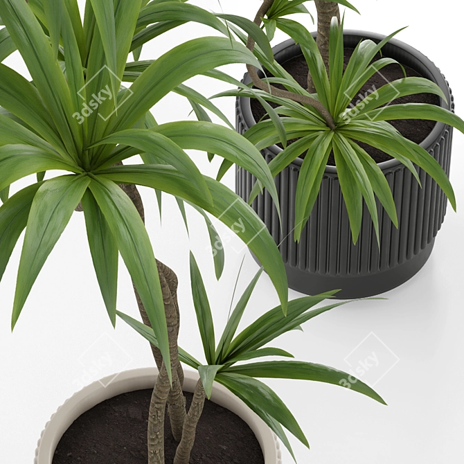 High-Resolution Plants Set 20 3D model image 4