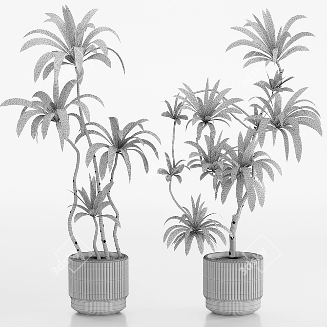 High-Resolution Plants Set 20 3D model image 5