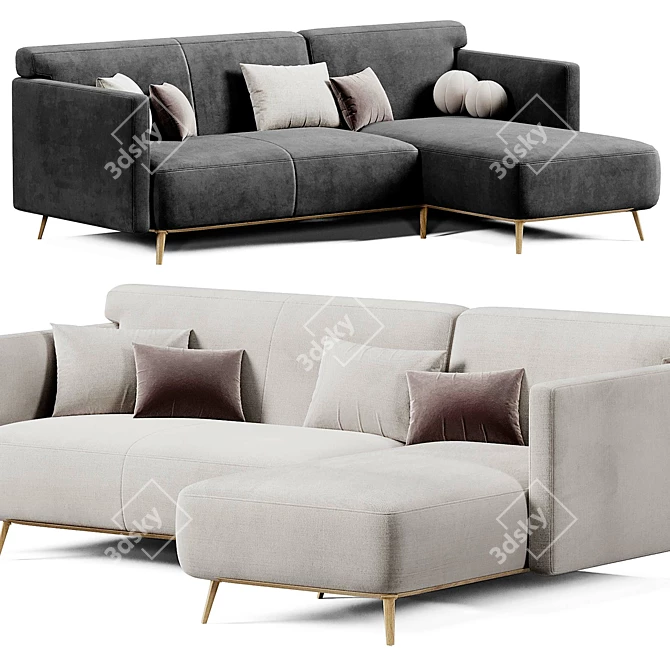 Boconcept Modena Sofa | Диван 3D model image 5