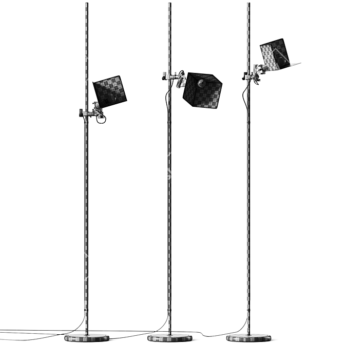 It seems that the product description is already in English. Here is a unique product title:

Modern LED Iron Floor Lamp 3D model image 3