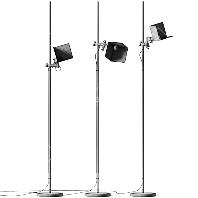 It seems that the product description is already in English. Here is a unique product title:

Modern LED Iron Floor Lamp 3D model image 4