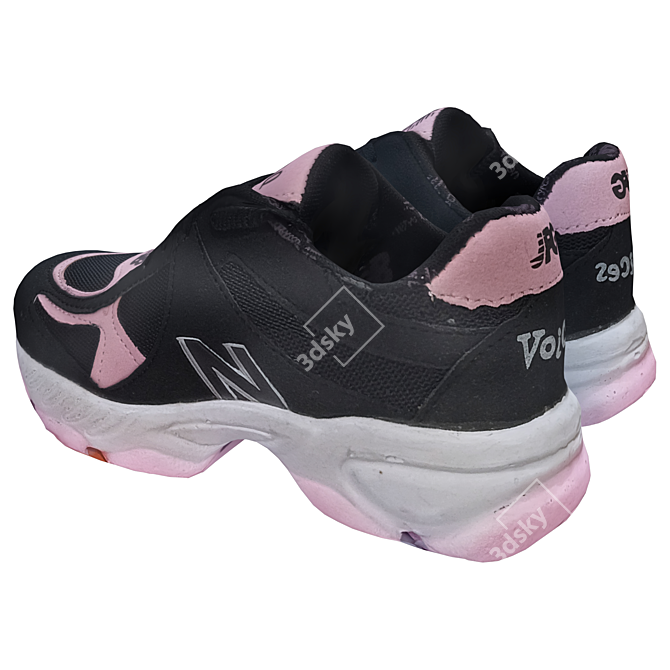 Max 2020 VRay Shoes Model 3D model image 2