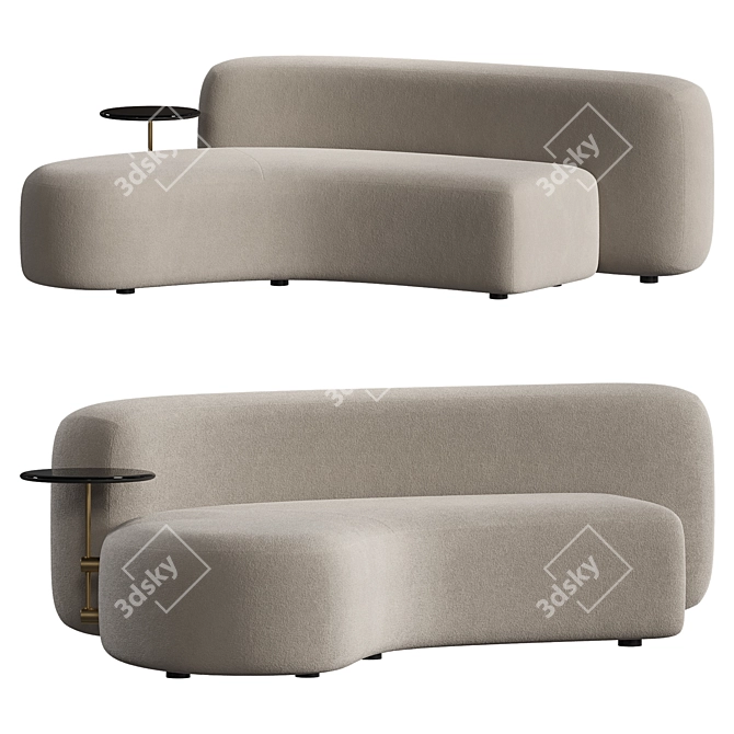 Modular Mythos Sofa Set 3D model image 1