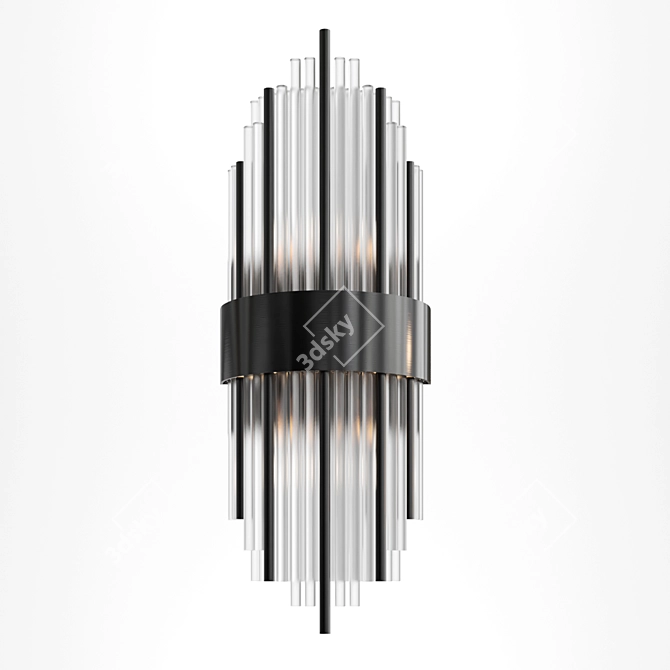 Modern Sconce Light Fixture 3D model image 2