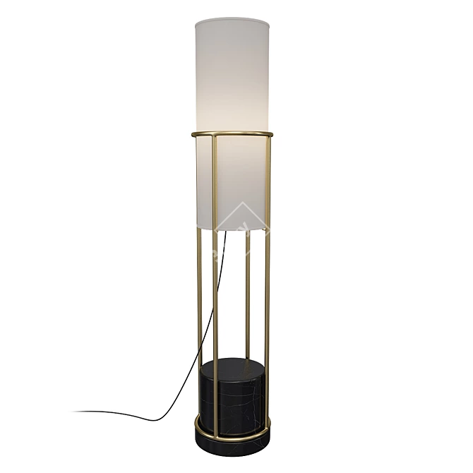 ImperiumLoft Delfino Floor Lamp 3D model image 1