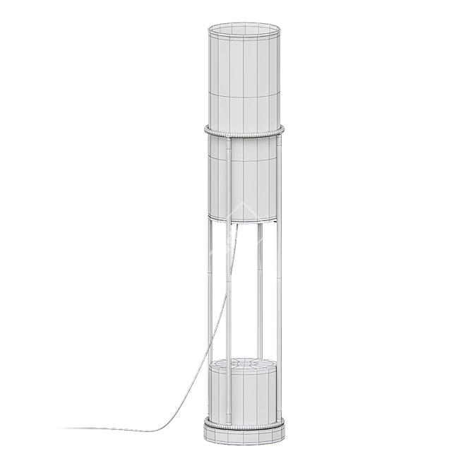 ImperiumLoft Delfino Floor Lamp 3D model image 2