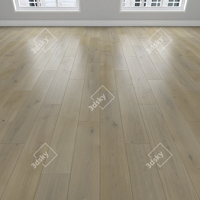 Oak Parquet Collection 3D model image 2